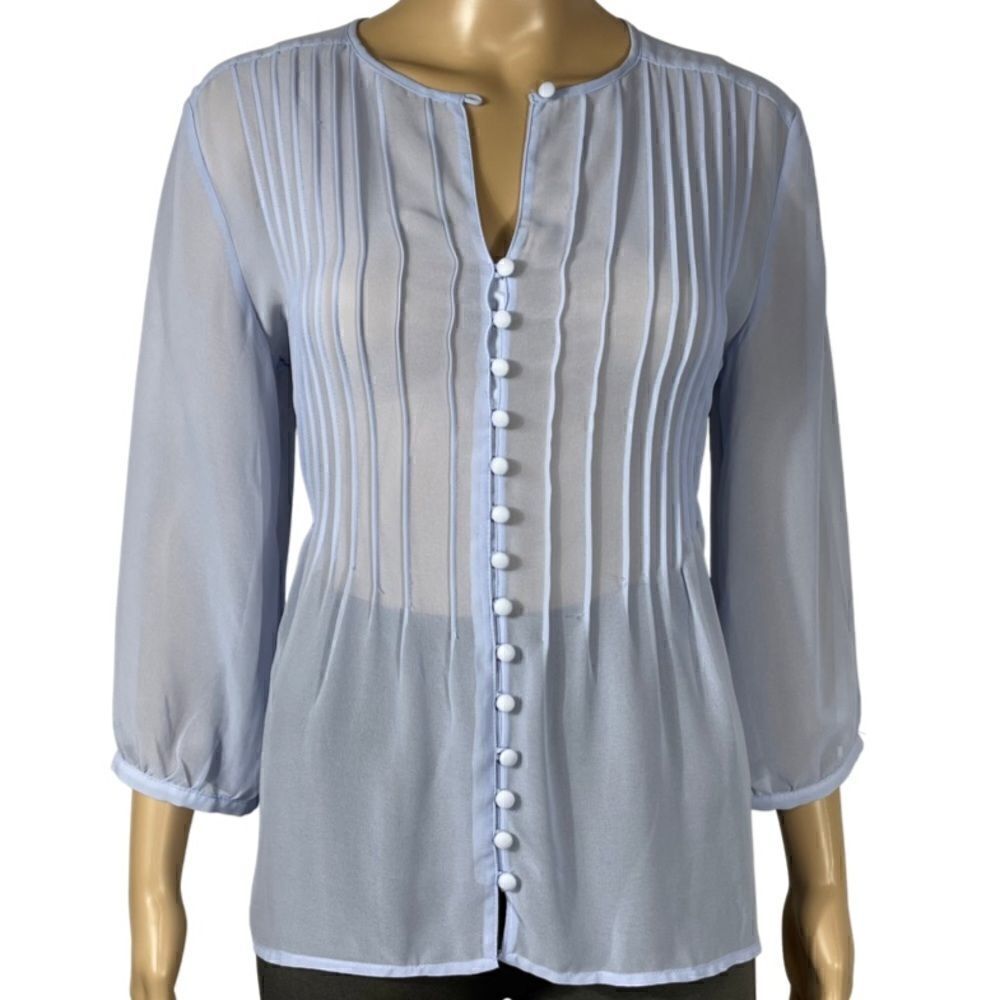 New York & Company Button Up Blouse